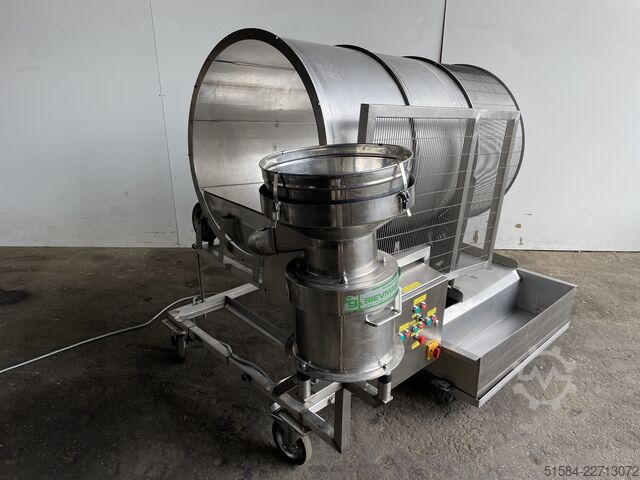 Flavouring drum Sievmaster flavouring drum