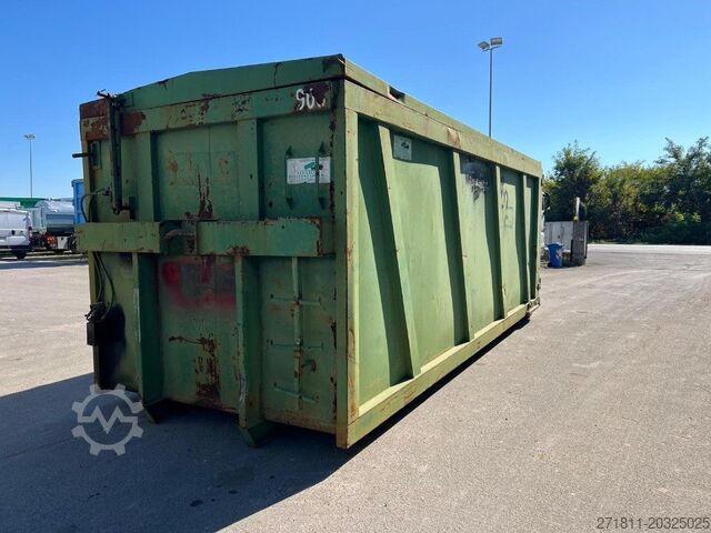 Kampós konténer  CONTAINER SCARRABILE USATO CON COPERCHIO