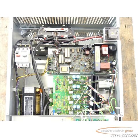Componente Indramat RAC 2.2-200 - 380-A00-W1 AC - Mainspindle Drive SN:004379