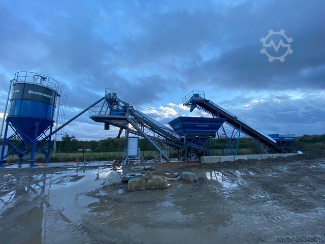 Centrale à béton mobile CONSTMACH Mobile Concrete Mixing Plant Mobile Concrete Mixing Plant 30 m3/h