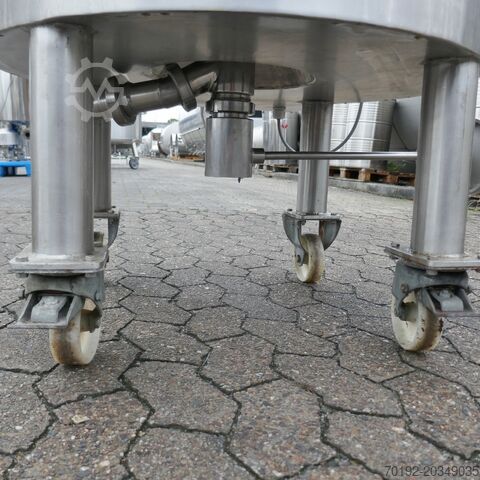 250 liter verwarmbare/koelbare drukketel uit V2A met dispergeerroerder. Schwarz B0055