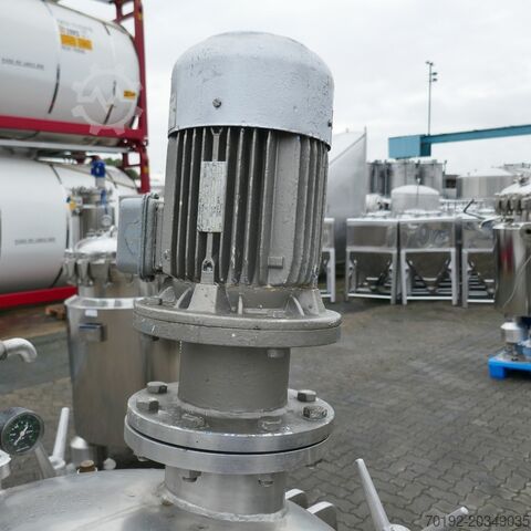 250 liter verwarmbare/koelbare drukketel uit V2A met dispergeerroerder. Schwarz B0055