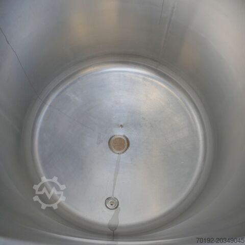 Cuve sous pression de 2950 litres chauffante/refroidissante en acier inoxydable 316 avec agitateur d H. WOLFF Apparatebau KG B0053