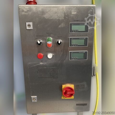 Cuve sous pression de 500 litres chauffable/refroidissable en acier inoxydable 316 avec agitateur ma Waldner K0167