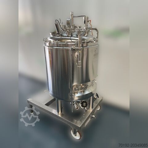 Cuve de pression mobile de pharmacie de 425 litres, Aisi304 avec agitateur magnétique M. Roth K0174