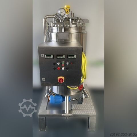 Cuve pharmaceutique sous pression mobile de 170 litres, Aisi316 avec agitateur magnétique Waldner K0170