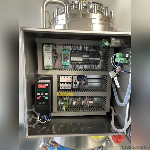Cuve pharmaceutique sous pression mobile de 170 litres, Aisi316 avec agitateur magnétique Waldner K0170