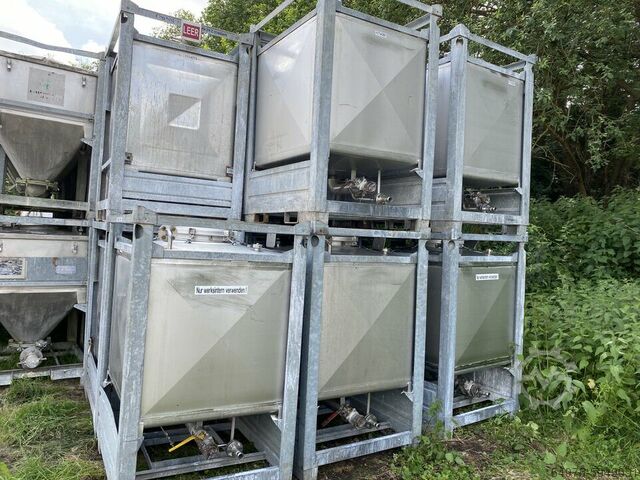 Roestvrijstalen containers Transportcontainer IBC 10558