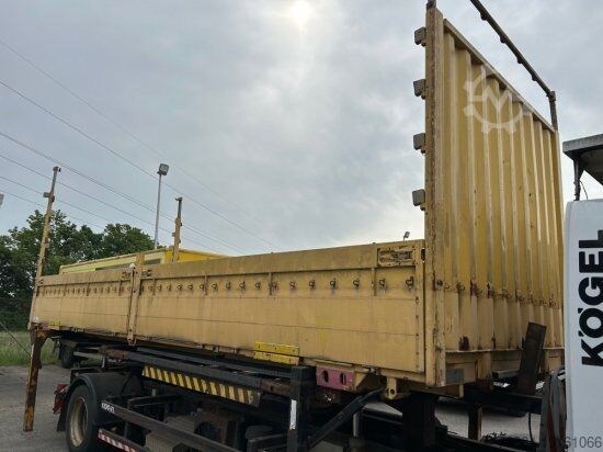 Prikolica sa zamenjivim šasijama PLATEAU-WECHSELPRITSCHE, 7,45M