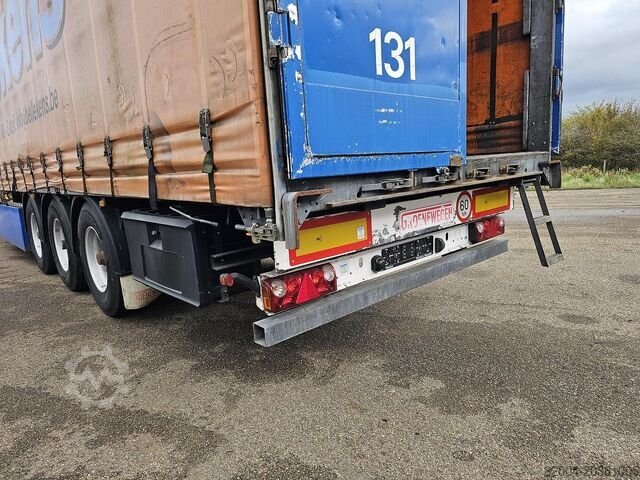 Transporte de contenedores GROENEWEGEN DRO 14-27 - GALVANISED STEEL CHASSIS - ALU RIMS...