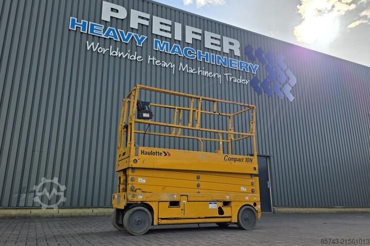 Podnośnik nożycowy Haulotte Compact 10N Electric, 10m Working Height, 230kg Ca