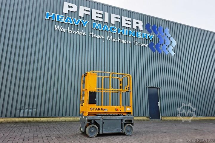 Podnośnik nożycowy Haulotte Star 6 Electric, Non Marking Tyres, 5.8m Working H