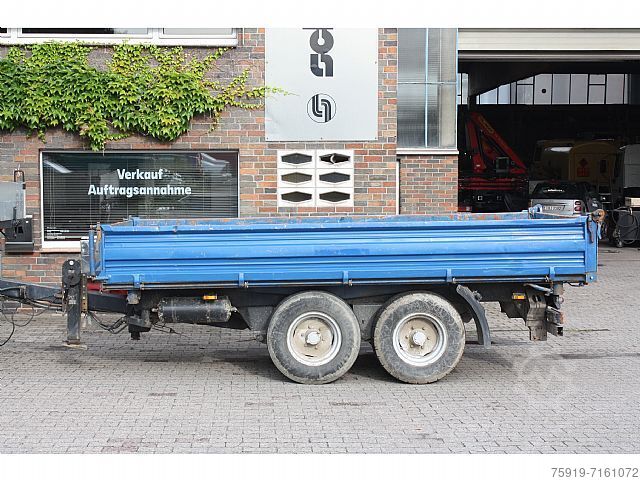 Cajas abiertas Müller-Mitteltal Tandem-Anhänger EDU-TA