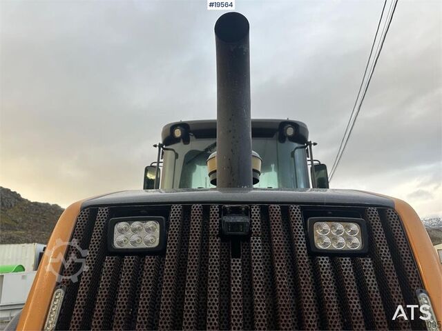 Wiellader CASE 721E wheel loader w/ snow bucket and gravel bucket