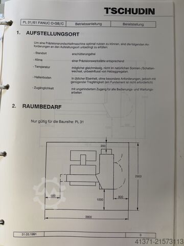 Cilindrische slijpmachine - Buitenkant TSCHUDIN CNC PL31