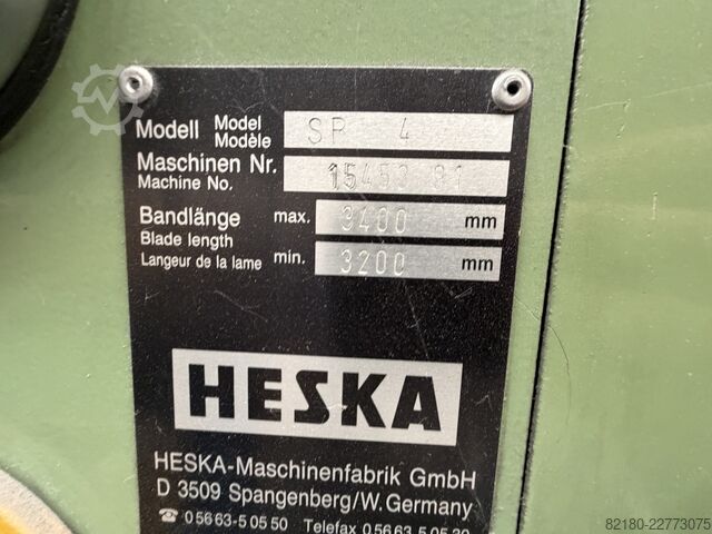 Vertikalbåndsav til metal Heska SB 4