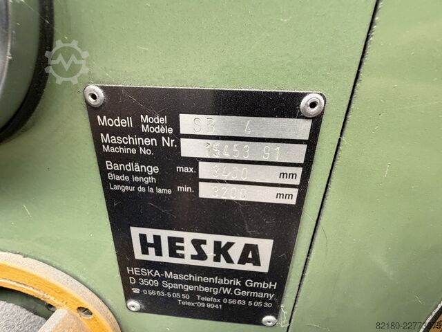 Vertikalbåndsav til metal Heska SB 4