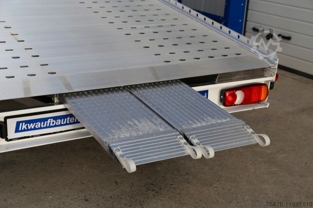 Bestelwagen autodrager OPEL Movano Autotransporter Voll - Aluminium 480x210