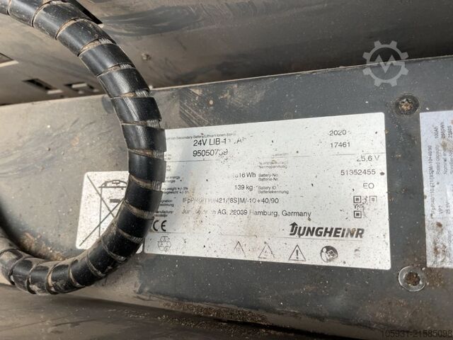 Pedestrian Stacker Jungheinrich EJC112