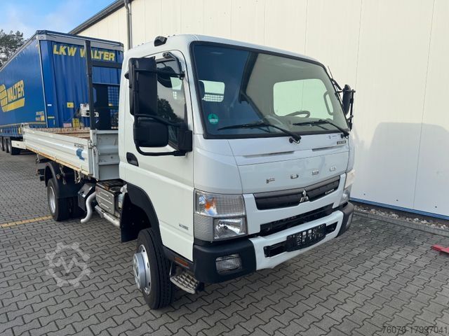 Furgón volquete FUSO 7 C 18 Kipper 4x4 Allrad Klima