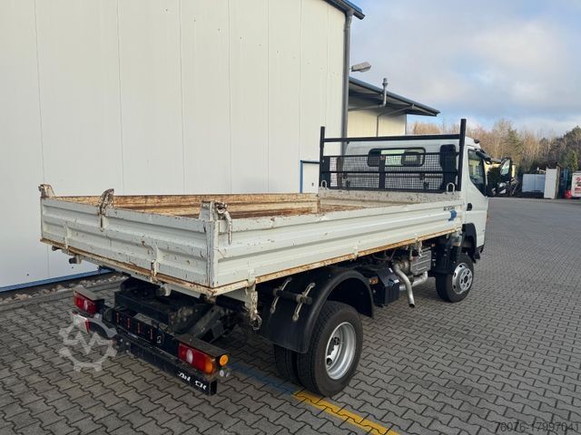 Furgón volquete FUSO 7 C 18 Kipper 4x4 Allrad Klima