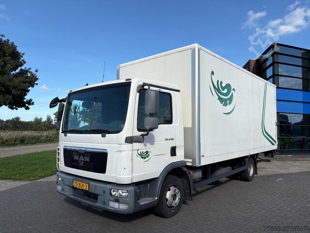 Gesloten bak MAN TGL 8.180 4X2 BB Manual / EURO 5 / d'Hollandia ...