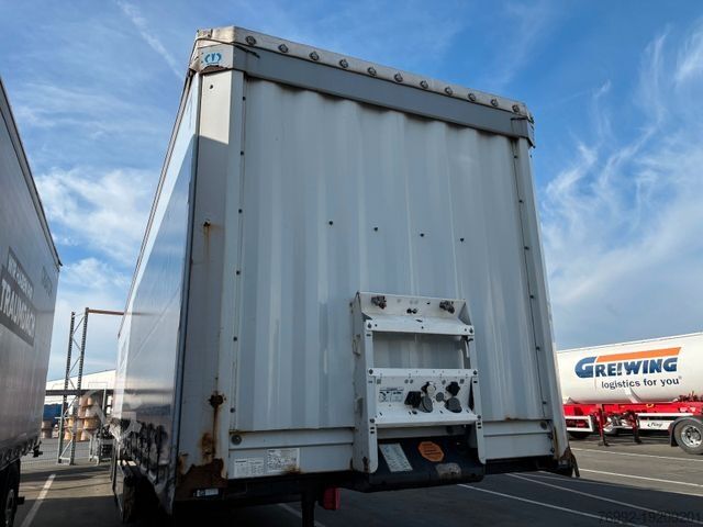Naczepa otwarta z plandeką KRONE SD Plane Mitnahmestapler Nachlaufachse