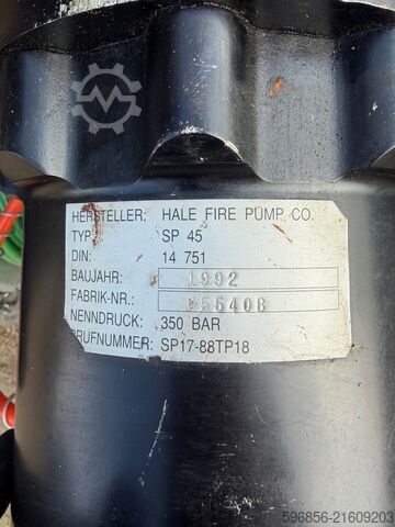 HURST SP45 hydraulic tool set, 350 BAR pump, 230V Zestaw narzędzi hydraulicznych HURST SP45 pompa 350 BAR 230V Zestaw narzędzi hydraulicznych HURST SP45 pompa 350 BAR 230V