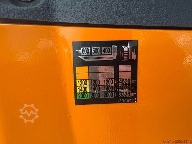 VS-23075 Stoccatore elettrico a corsia larga triplex Still 4026mm STILL EXP20