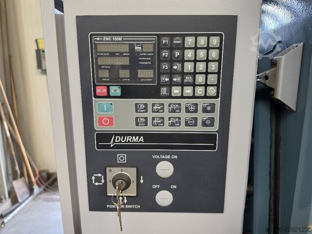 υδραυλική ψαλίδα γκιλοτίνα Durma SBF 3006