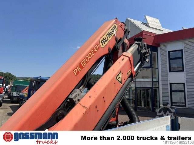 Vrachtauto met open laadbak Mercedes-Benz Antos 1836 L 4x2, Glastransporter, Heckkran