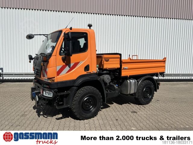 Speciální nákladní automobil Unimog U 20 U405/70 4x4, Kipper, Winterdienstplatte