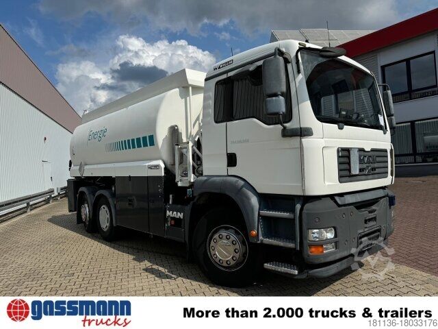 Tanker truck MAN TGA 26.390 6X2-4 BL, Lenk-/Liftachse, Willig