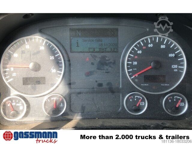 Speciale doeleinden vrachtwagen MAN TGS 41.480 8X8 BB, Bender Stahlmulde ca. 18m³,