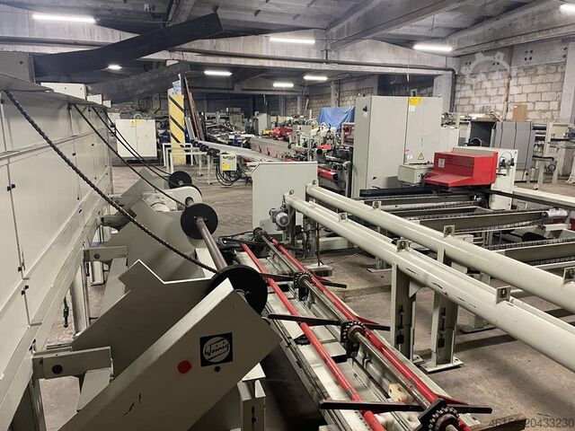 Marósor automatizálása rakodógéppel Weinig E6 infeed + A5 outfeed + stacker