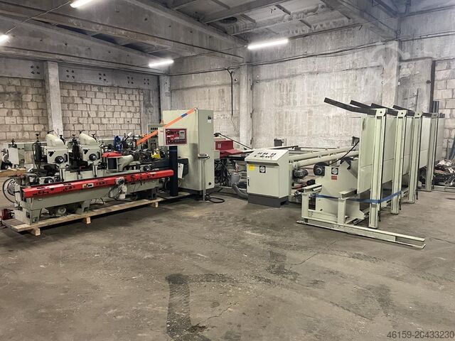 Marósor automatizálása rakodógéppel Weinig E6 infeed + A5 outfeed + stacker