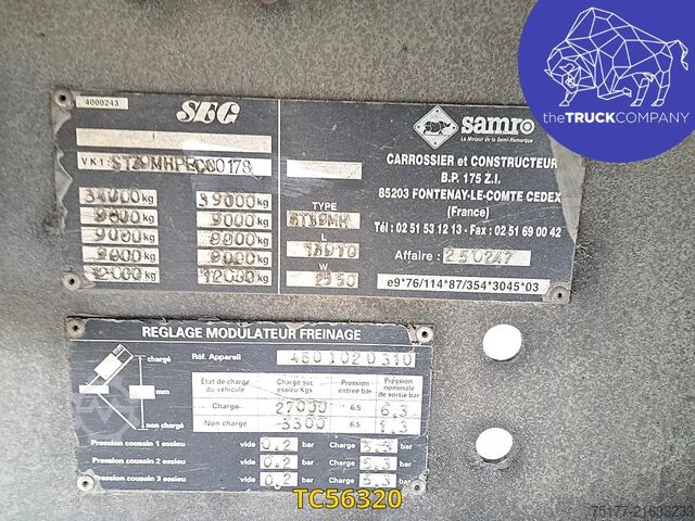 Sliding tarpaulins Samro 