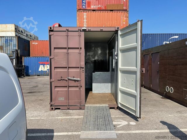 Værkstedskontainer  8m Bürocontainer Werkstattcontainer
