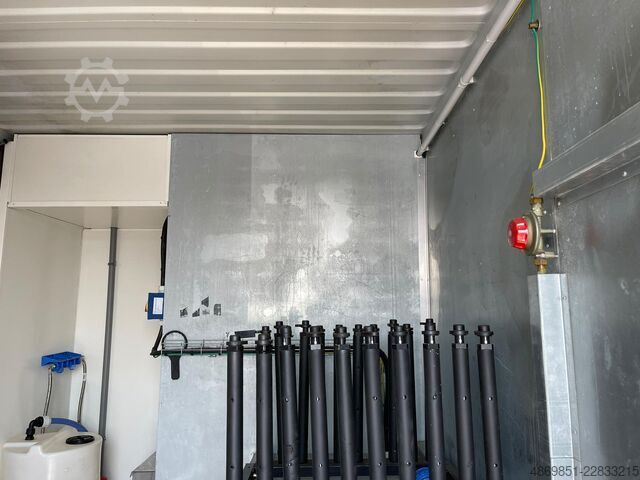 Værkstedskontainer  8m Bürocontainer Werkstattcontainer