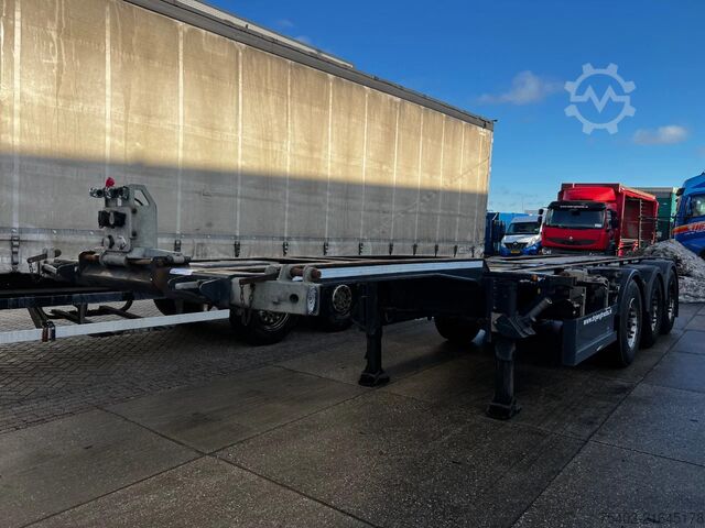 Kontejnerski transport Renders F08FJ3HWSA Euro 800 3DFCST / Container Chassis ...