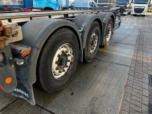 Kontejnerski transport Renders F08FJ3HWSA Euro 800 3DFCST / Container Chassis ...