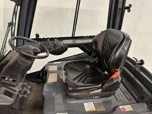 Elektrikli 4 tekerlekli forklift Toyota 8FBM16T - FREIHUB-MAST !!!