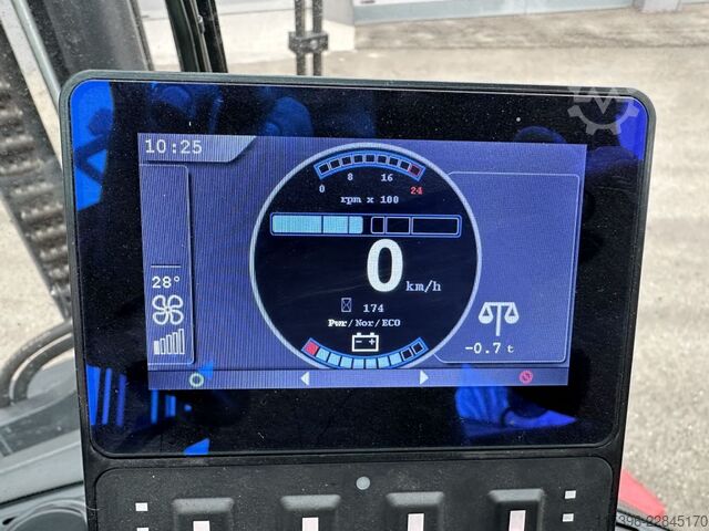 Elektrikli 4 tekerlekli forklift Kalmar ECG 70-6 - nur 300 Stunden - only 300 hours !!!