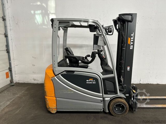 Elektrikli 3 tekerlekli forklift Still RX 20-20 L - TRIPLEX 4,8 m