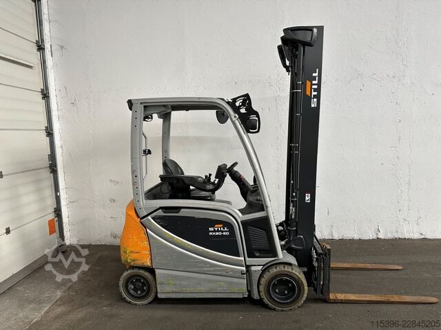 Elektrikli 4 tekerlekli forklift Still RX 20-20 P - TRIPLEX 6,1 m
