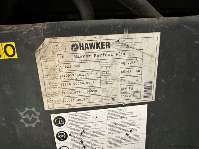 Elektrikli 4 tekerlekli forklift Still RX 20-20 P - TRIPLEX 6,1 m