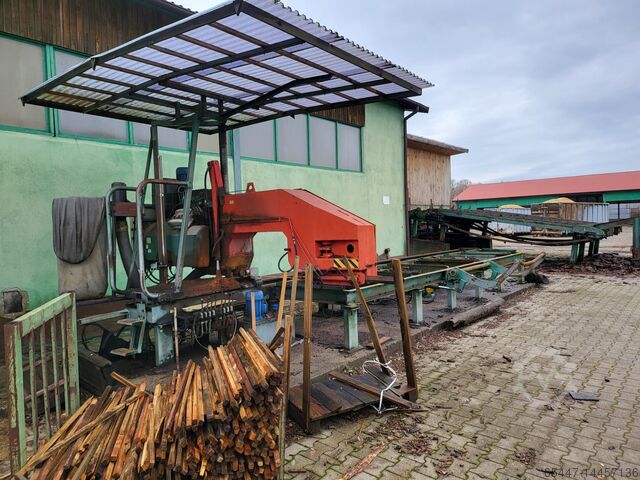 Horizontal band sawmill hamech tp900 Hamech tp-900