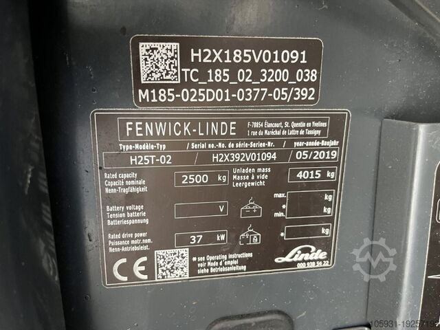Treibgasstapler Linde H25T-02