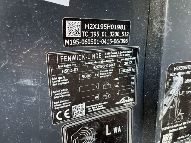 Diesel vorkheftruck Linde H50D-02