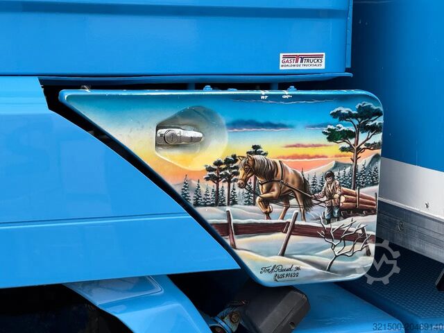 Koffer Scania 143M V8 450 6x2 Tenden Combi APK!